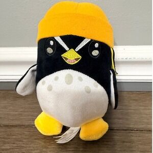 Bakugan Penguin Plush Stuffed Animal Toy Black Yellow